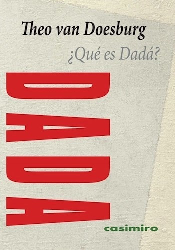 Que Es Dada - Van Doesburg Theo (libro)