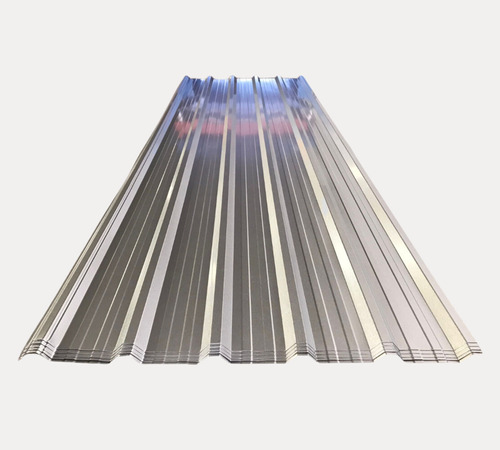 Chapa Trapezoidal Aluminiz. Cal 26, 1 Mt Ancho Util