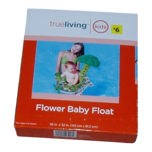 Flotador Inflable Flor Salvavidas Bebe