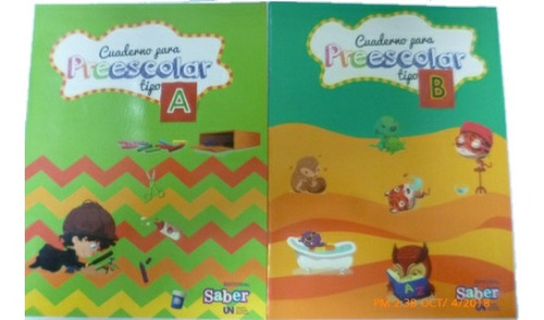 Cuadernos  Preescolar A-b- C