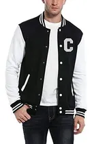 Comprar Chaqueta Tipo Universitaria Con Tu Inicial Vinil Americano 