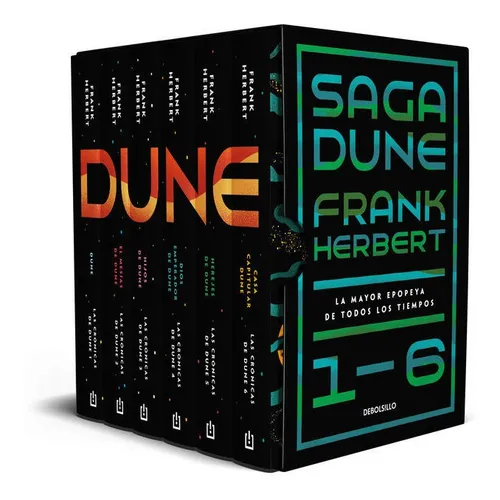 comprar Libro Saga Dune 1-6. La Mayor Epopeya De Todos Los Tiempos
