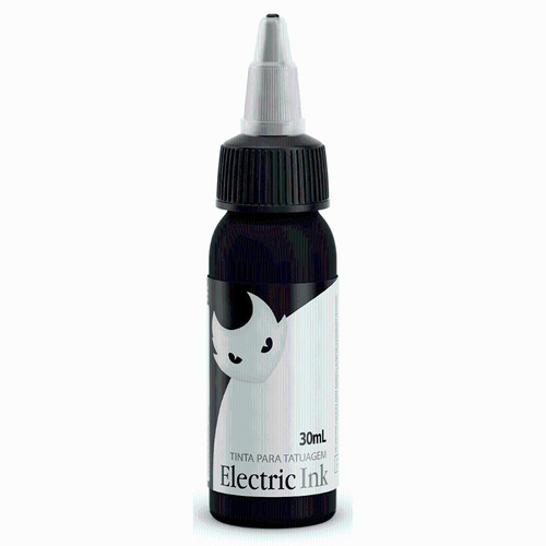 Tinta 30ml Para Tatuagem Tattoo Electric Ink Preto Tribal