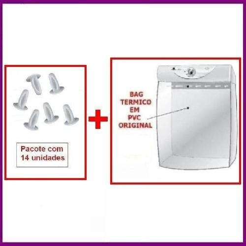 Rebite Plastico + Saco Termico Para Secadora Amiga Fischer