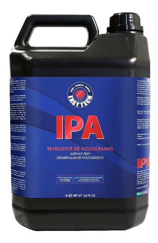 Revelador De Hologramas Ipa Anti Mascaramento 5l Easytech 