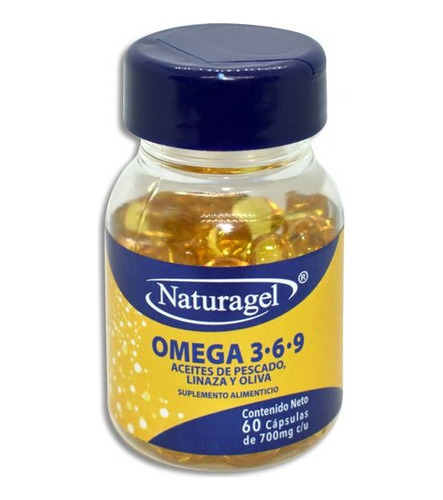 Naturagel Omega 3,6,9 Aceites De Pescado 60 Caps Sfn