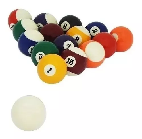 Bolas De Bilhar Snooker Sinuca 52mm 16