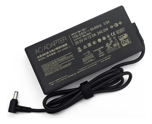 Cargador Para Asus G14 Rog Rog Zephyrus 20v 12a 6.0*3.7 240w
