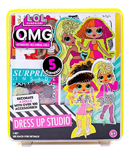 Lol Omg Dress Up Studio De Horizon Group Usa, Decora 4 Muñec