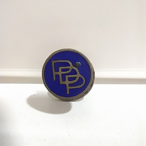 Antiguo Pin Esmaltado Partido Demócrata Progresista 1960 (Usado)