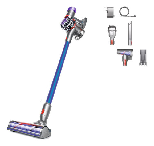 Aspiradora Sin Cable Dyson V8 | Plata/níquel Niquel Azul