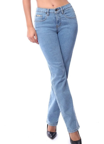 Imagen 5 de 8 de Jeans Dayana Mezclilla Stretch Cintura Alta 009