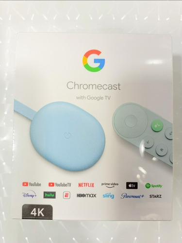 Chromecast Con Google Tv 4k La Opción Mas Completa