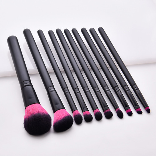 Set De Brochas Cosméticas Para Sombras De Ojos Y Cejas De P