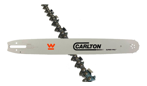Espada Y Cadena Motosierras Chinas Carlton 18'' - 45cm