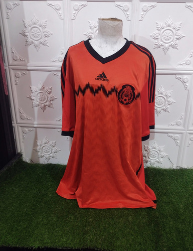 Camiseta Alternativa De La Selección De México 2014 Talle Xl (Usado)
