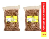 Comprar Pururuca De Trigo Listrada Para Fritar 2kg + Sal De Bacon