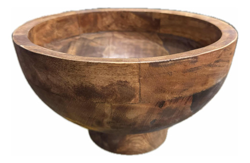 Bowl Artesanal De Madera De La India