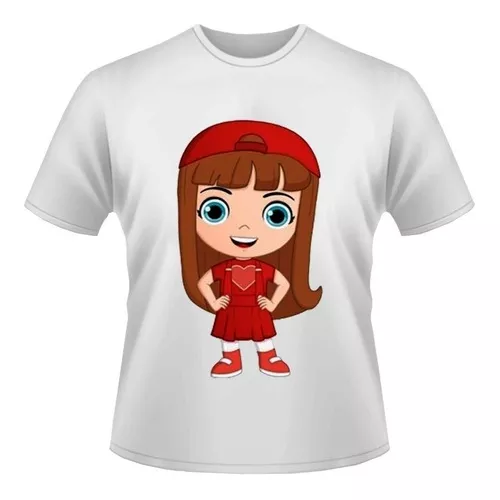 Camiseta Infantil Algodão Personalizada Luccas Neto