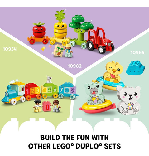 Set De Construcción Lego Duplo My First Animal Train Y Cabal