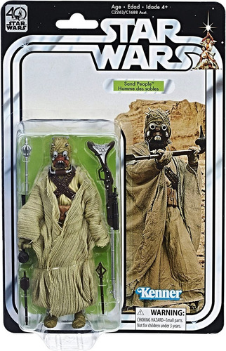 Sand People Tusken Raider Star Wars Black Series Vintage 40