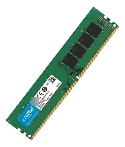 Memória Ram Crucial Para Desktop 8gb 3200mhz Com Nota Fiscal