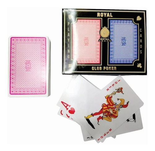 Naipes De Poker Royal 2 Mazos