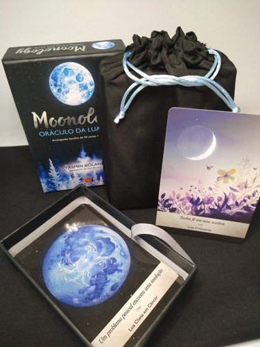 Imagem 5 de 5 de O Oráculo Da Lua ( Moonology) Tarô + Toalha De Brinde