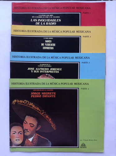 Historia Ilustrada De La Música Popular Mexicana Prt 1,2,3,4