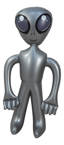 Figura Inflable De Extraterrestre De Pvc, Novedad, Globo De