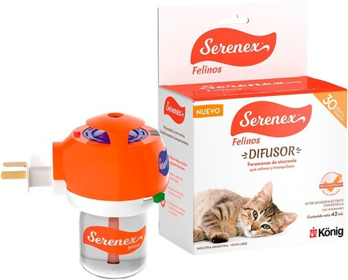 Serenex Difusor Para Felinos 42 Ml