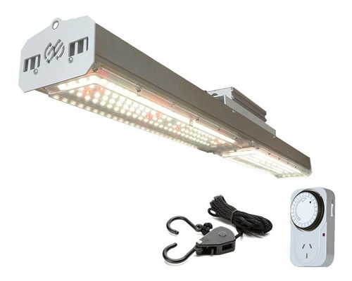 Panel Led Jx 200 Cree Gs Cultivo Indoor Poleas Y Timer Grow