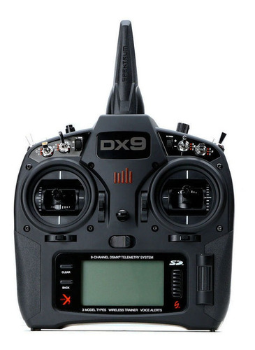 Radio Spektrum Dx9 Black Dsmx Tx Only Preto