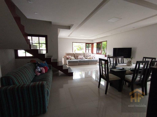 Casa De Condomínio Em Aldeia-pe Com 5 Quartos (sendo 3 Suítes) No Km13. - Ca0064