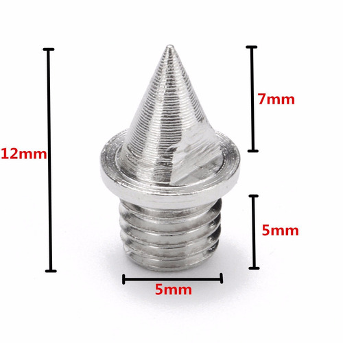 Set 14 Clavos Acero 7mm Para Zapatillas De Atletismo Running