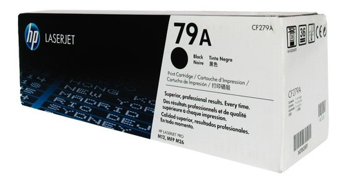 Cartucho De Tóner Hp 79a Original Negro Laserjet Facturado