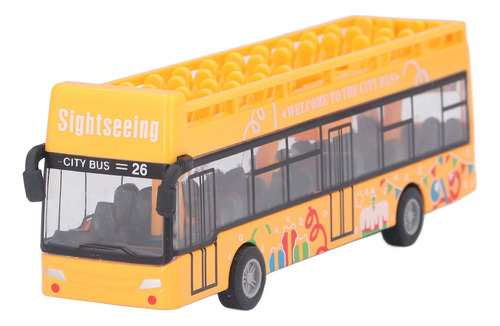 Autobús Convertible De Aleación (amarillo) Autobús Retráctil