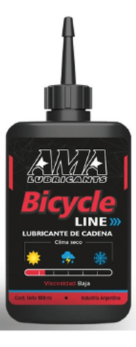 Lubricante Cadena Bicicleta Ama Clima Seco - Ciclos