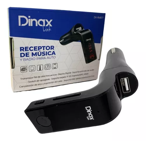 Transmisor 35mm Receptor Coche Bluetooth Música Llamad