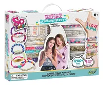 Comprar Kit Para Crear Pulseras Joyas Set Bisutería Niñas