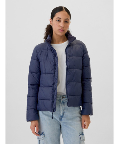 Chaqueta Mujer Gap Puffer Azul