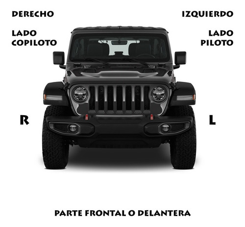 Jgo Terminal Ext Izq Der Gm Pickup K2500 4x4 7200 1988 1989