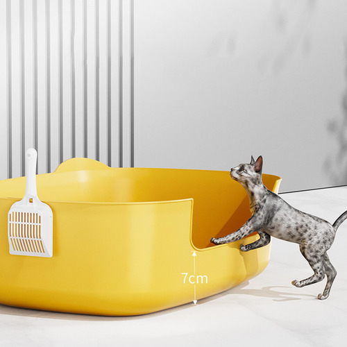 Caja De Arena Para Gatos, Inodoro Para Gatos Con Pala,