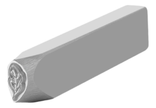 Sello De Metal Para Joyería, Sello Artístico Hoja Derecha