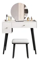 Comprar Tocador Vintage Loreto Blanco Con Patas Natural R&r Muebles