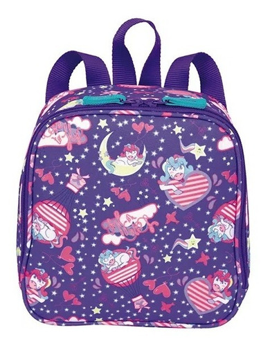 Imagem 6 de 9 de Kit Mochila Malinha Unicórnio Escolar Infantil 4 Rodinha 360
