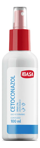 Cetoconazol Spray 2% Ibasa Antifúngico Perros Y Gatos 100ml