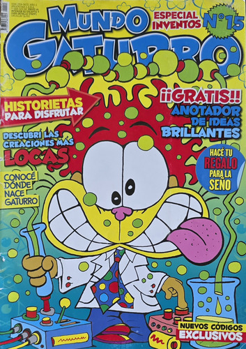 Mundo Gaturro No. 15 Especial Inventos (Usado)