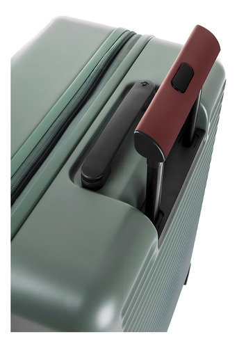 Valija Samsonite TOIIS 28cm de ancho x 65cm de alto x 47cm de profundidad color verde