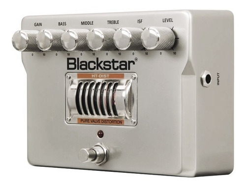 Blackstar Ht-dist Pedal Distorsión Para Guitarra Bulbos Color Silver